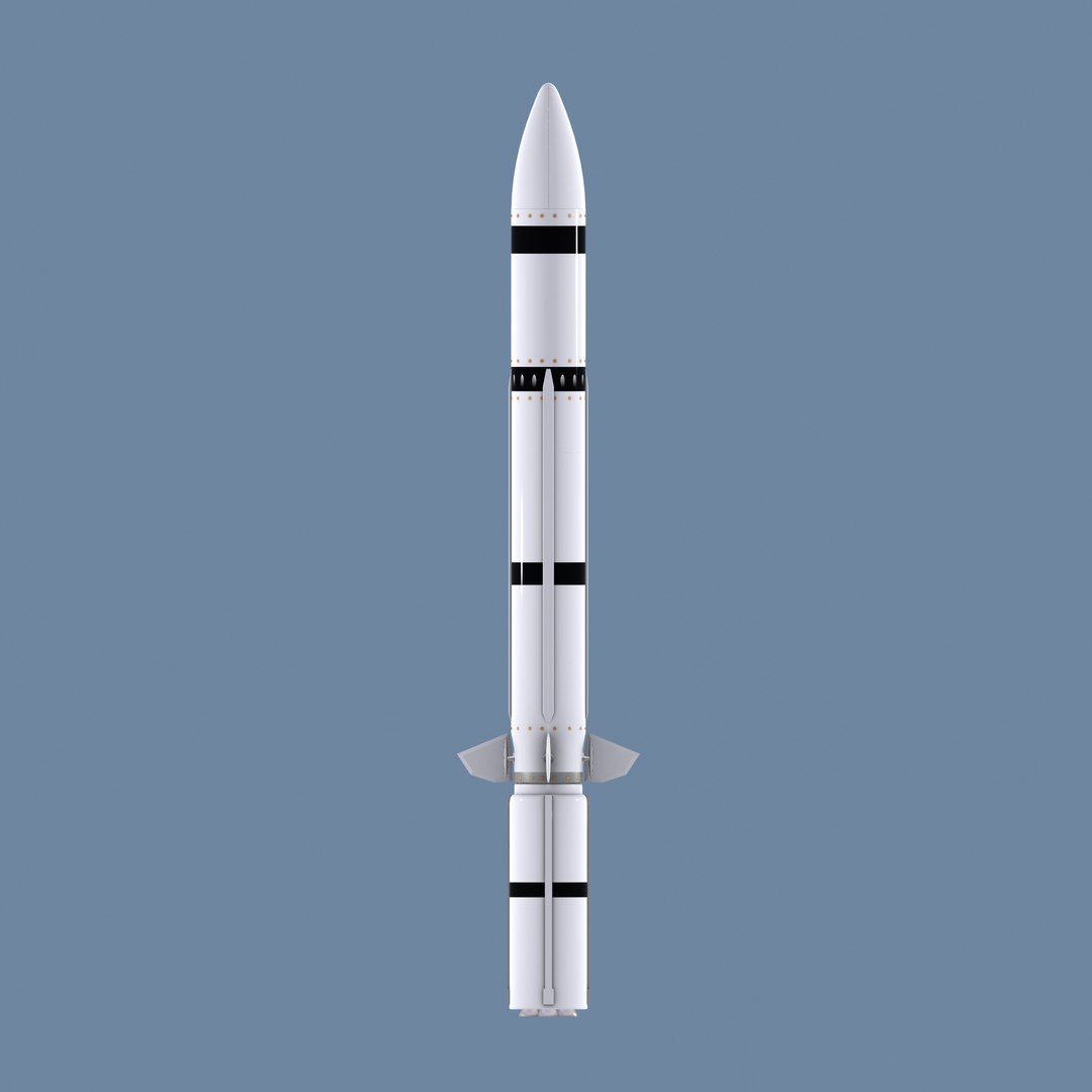 Rim-161 Missile Sm-3 Model - TurboSquid 1331599