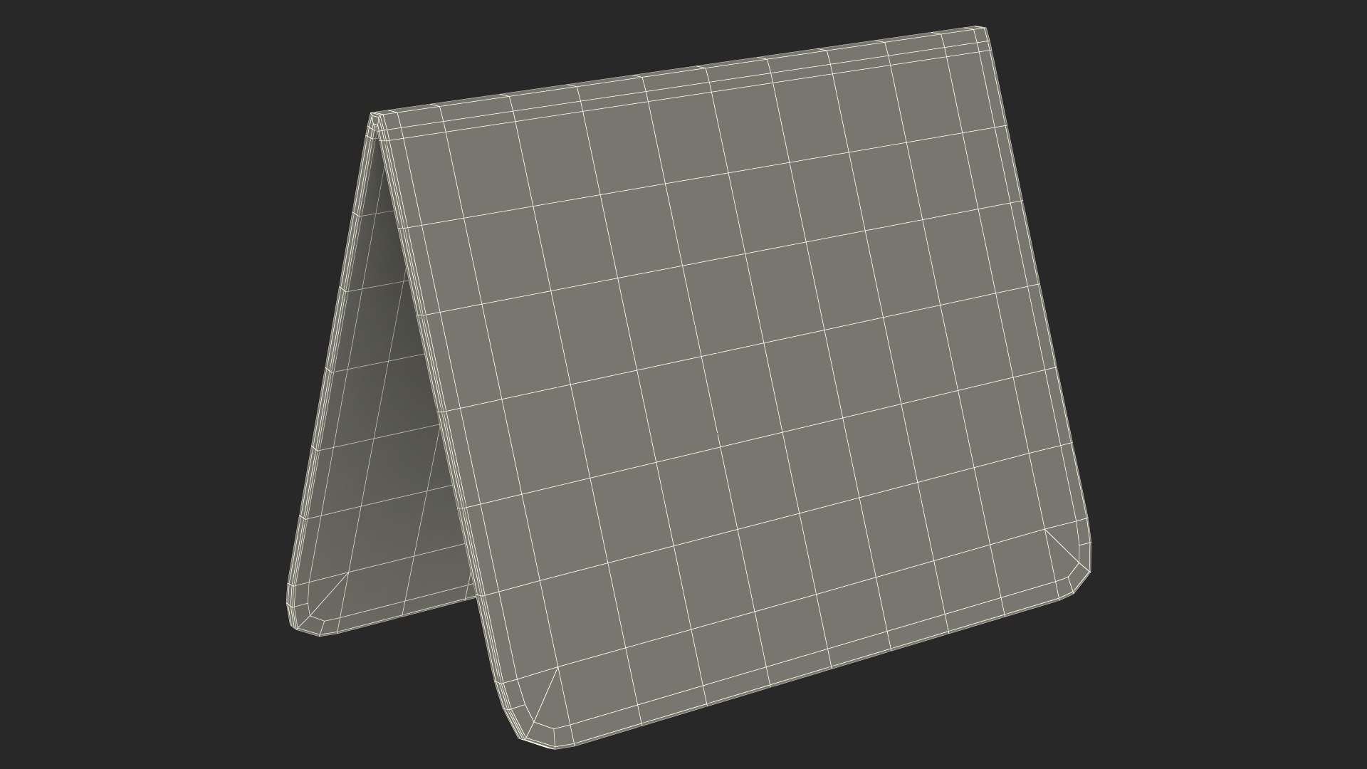 Mini Chalkboard Signs White Empty 3D Model - TurboSquid 2139201