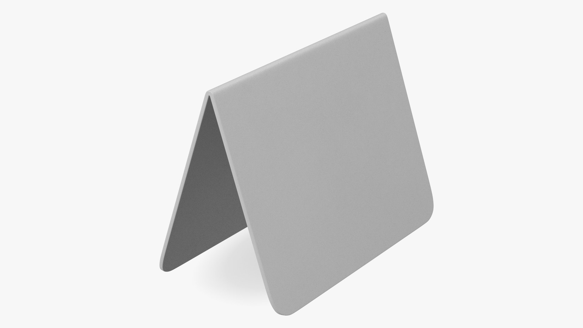 Mini Chalkboard Signs White Empty 3D Model TurboSquid 2139201