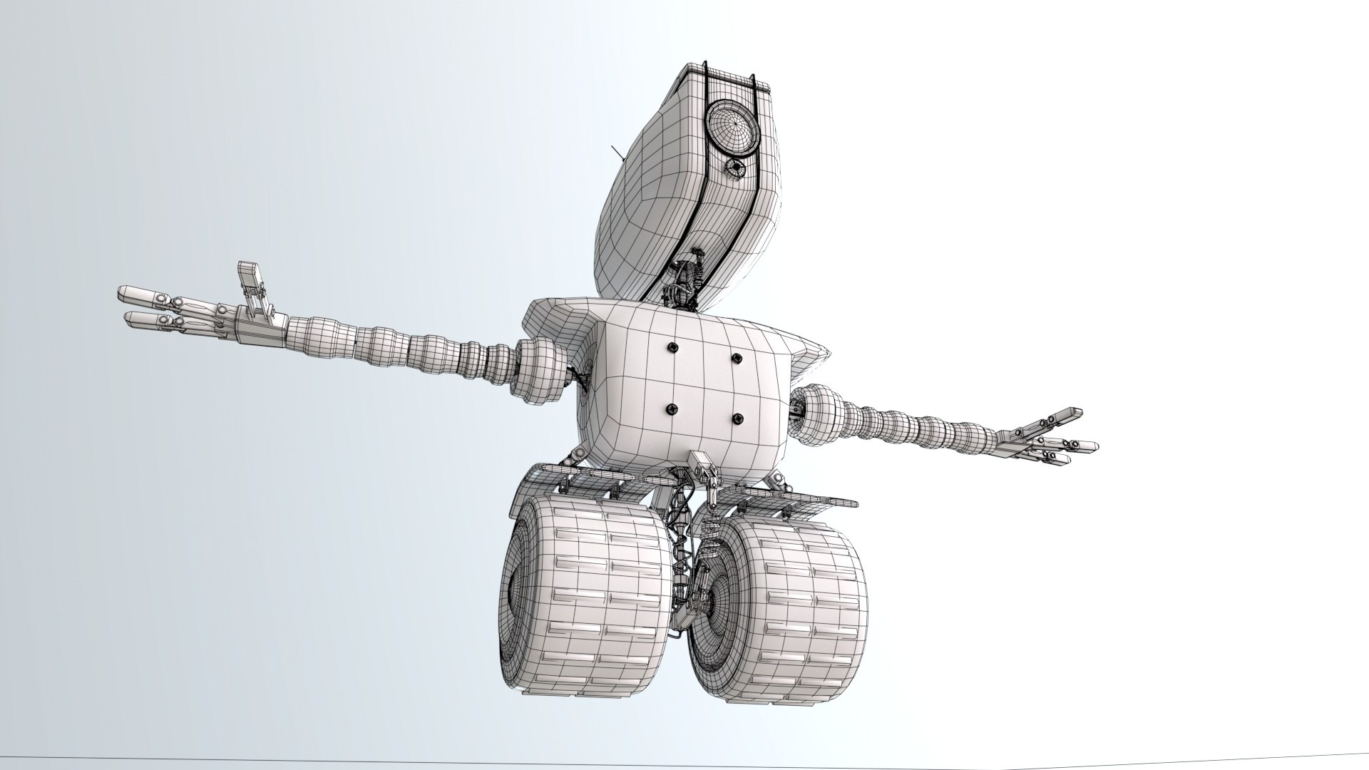 3D Model Robot SciFi - TurboSquid 2171755