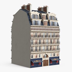Parisian Tenement 3D model