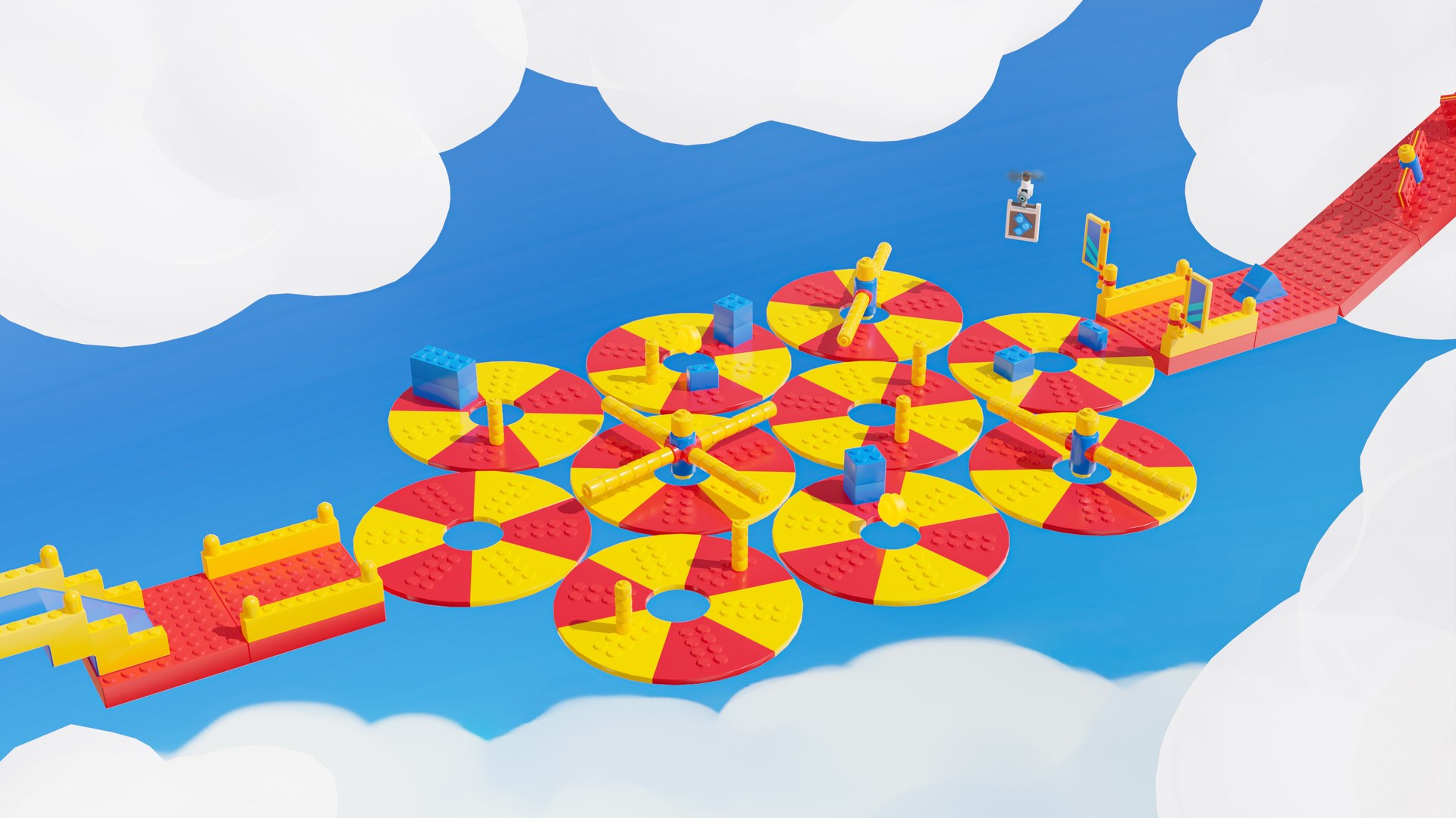 3D Platformer 7 Constructor Model - TurboSquid 2300159