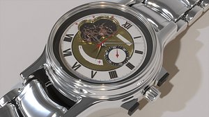 wrist watch 3D model
