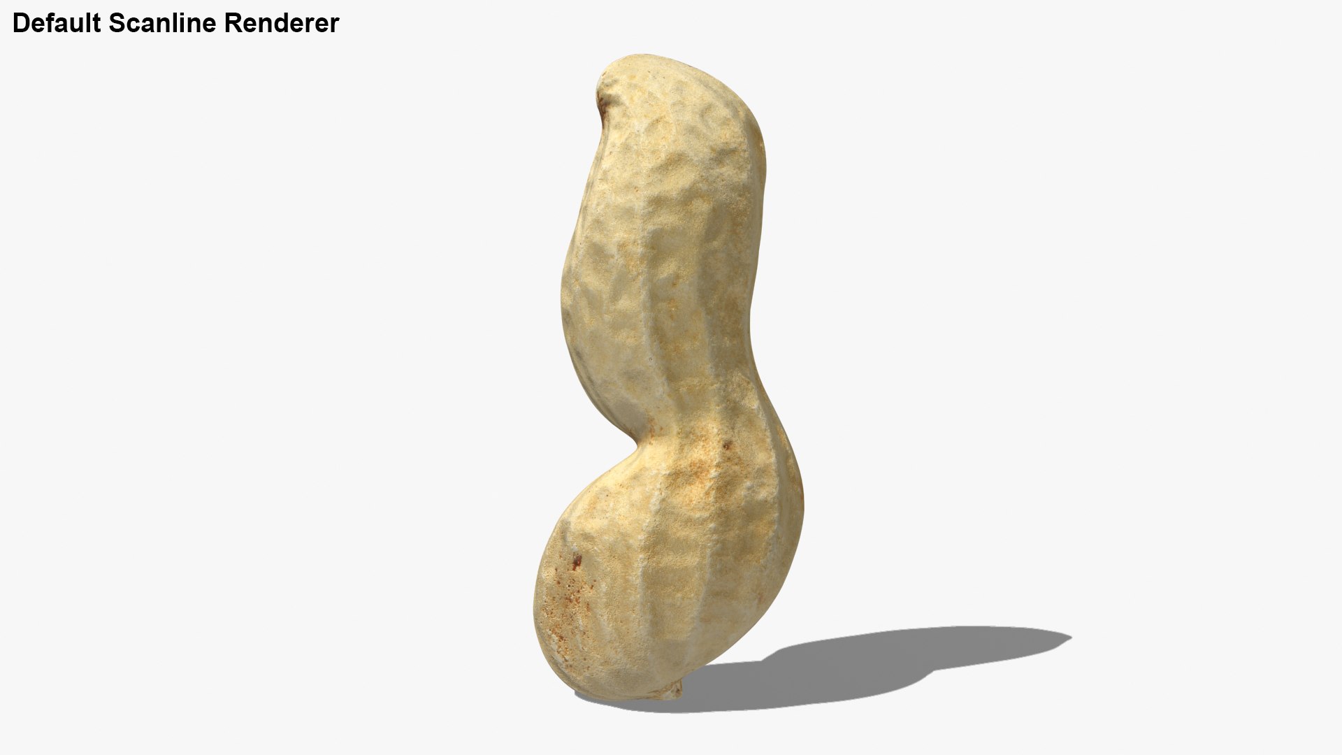 3D Peanut Shell 02 model - TurboSquid 1957346