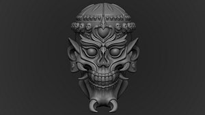 Tibetan Skull 3D model
