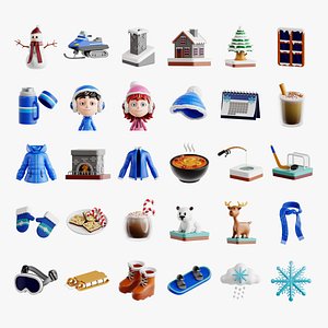 Winter Season 3D Collection