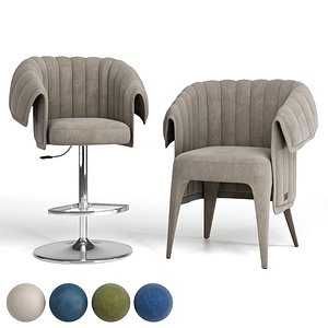 MANTA chair 3D model