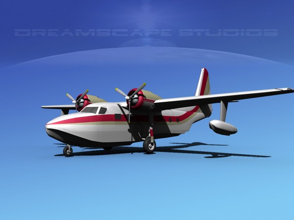 3d mallard grumman g-73