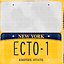 Ghostbusters ECTO-1 License Plate