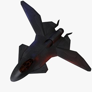 jet futuristic 3D model