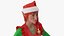 3D Christmas Elf Female