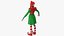 3D Christmas Elf Female