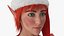 3D Christmas Elf Female