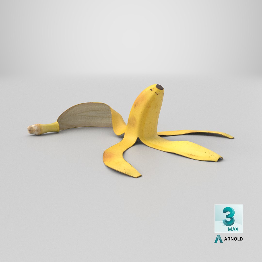 Banana Peel 02 3D https://p.turbosquid.com/ts-thumb/VX/dF7ZGg/Bl/stemcell_max_arnold_render/png/1714765806/1920x1080/fit_q87/70964fedaa07815ae9dee82425979a1996b32e3f/stemcell_max_arnold_render.jpg