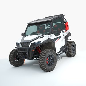 3D Polaris General Red 1 model