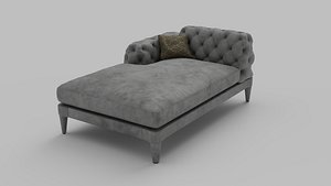 3D model Couch ELLIOT CTS SALOTTI