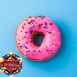 3D donut food