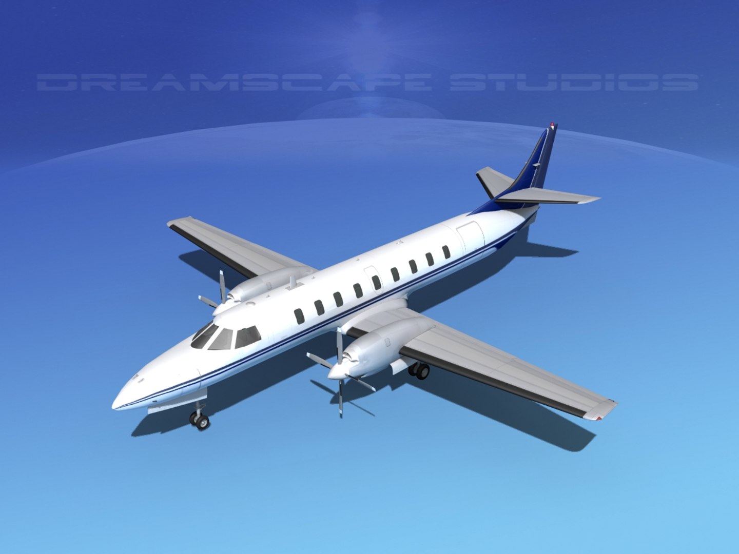 3d Metroliner Corporate Sa226 Swearingen