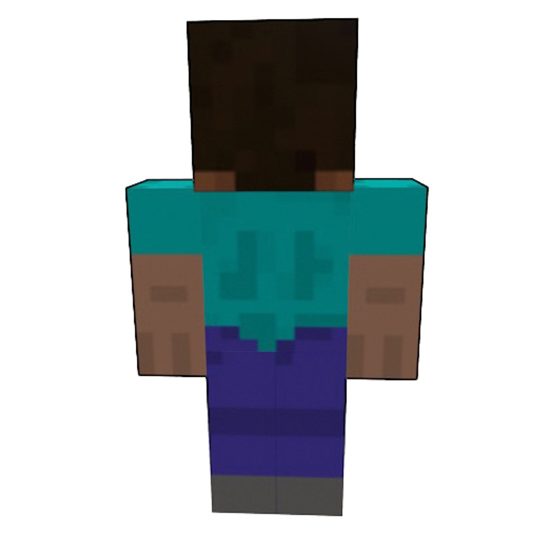 3d Minecraft Steve