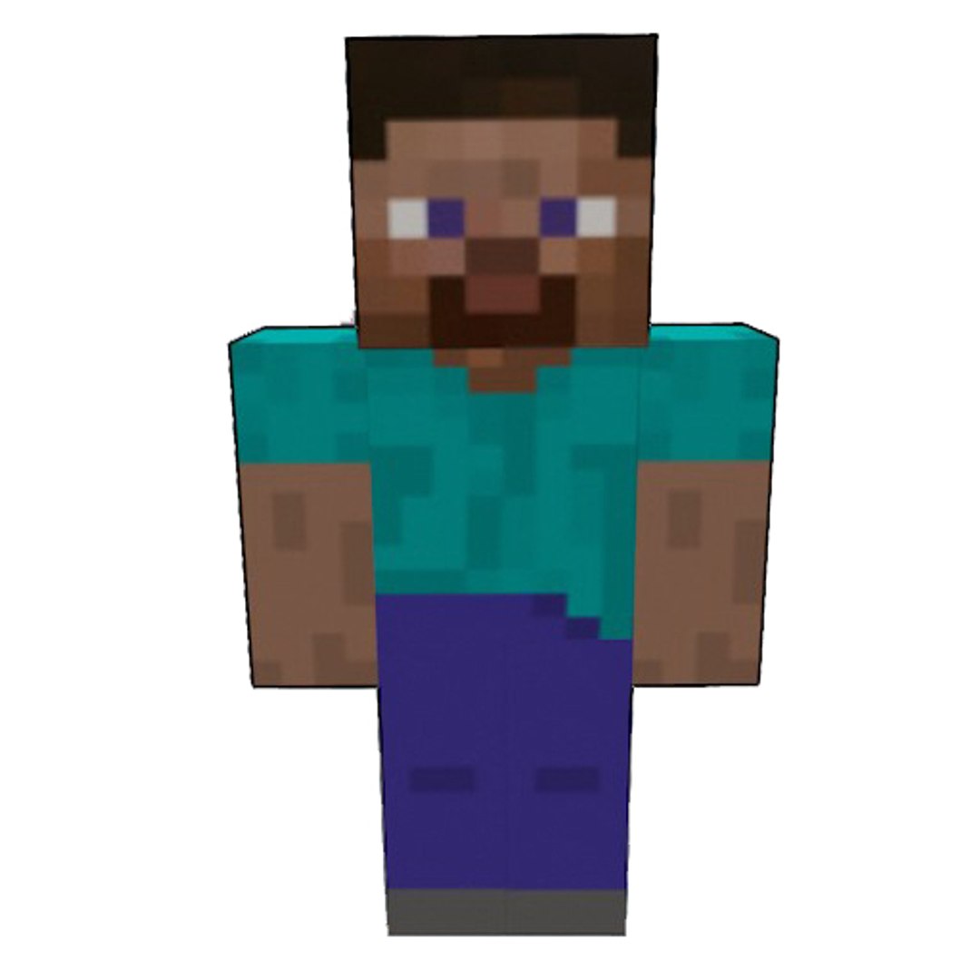 3d Minecraft Steve