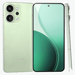 OPPO Reno 14 Mid Summer Green