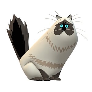 Himalayan Persian 3D model