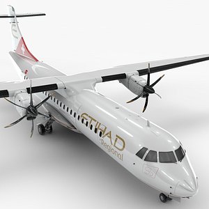 ATR 72 ETIHAD L1668 3D