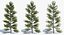 Ensemble d'arbres Low Poly