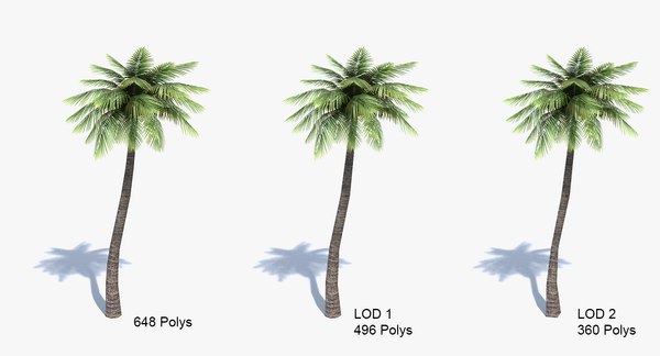 3ds max tree set polys