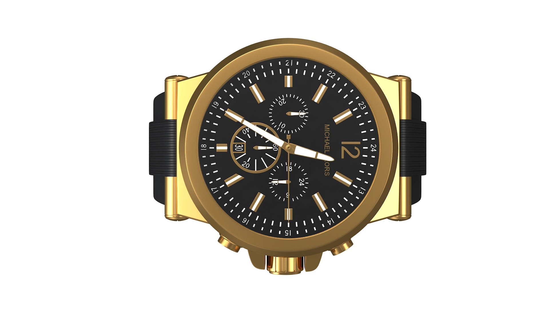 Michael Kors Watch 3D Model - TurboSquid 1285818