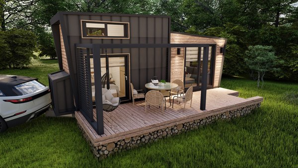 Tiny House Design 3D 모델 - TurboSquid 2064477