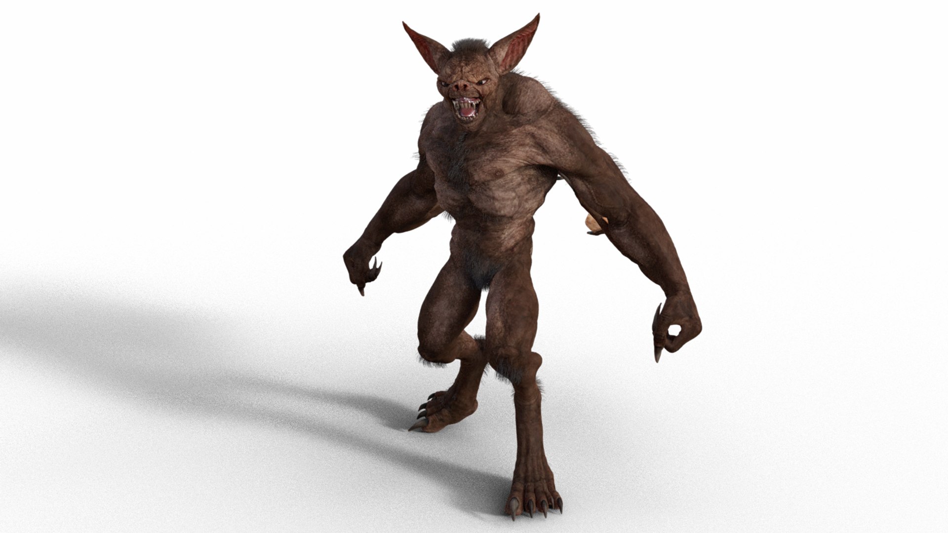 Monster BAT - Rigged 3D Model - TurboSquid 2194667