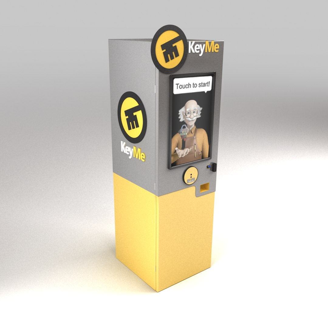 3d Model Keyme Kiosk