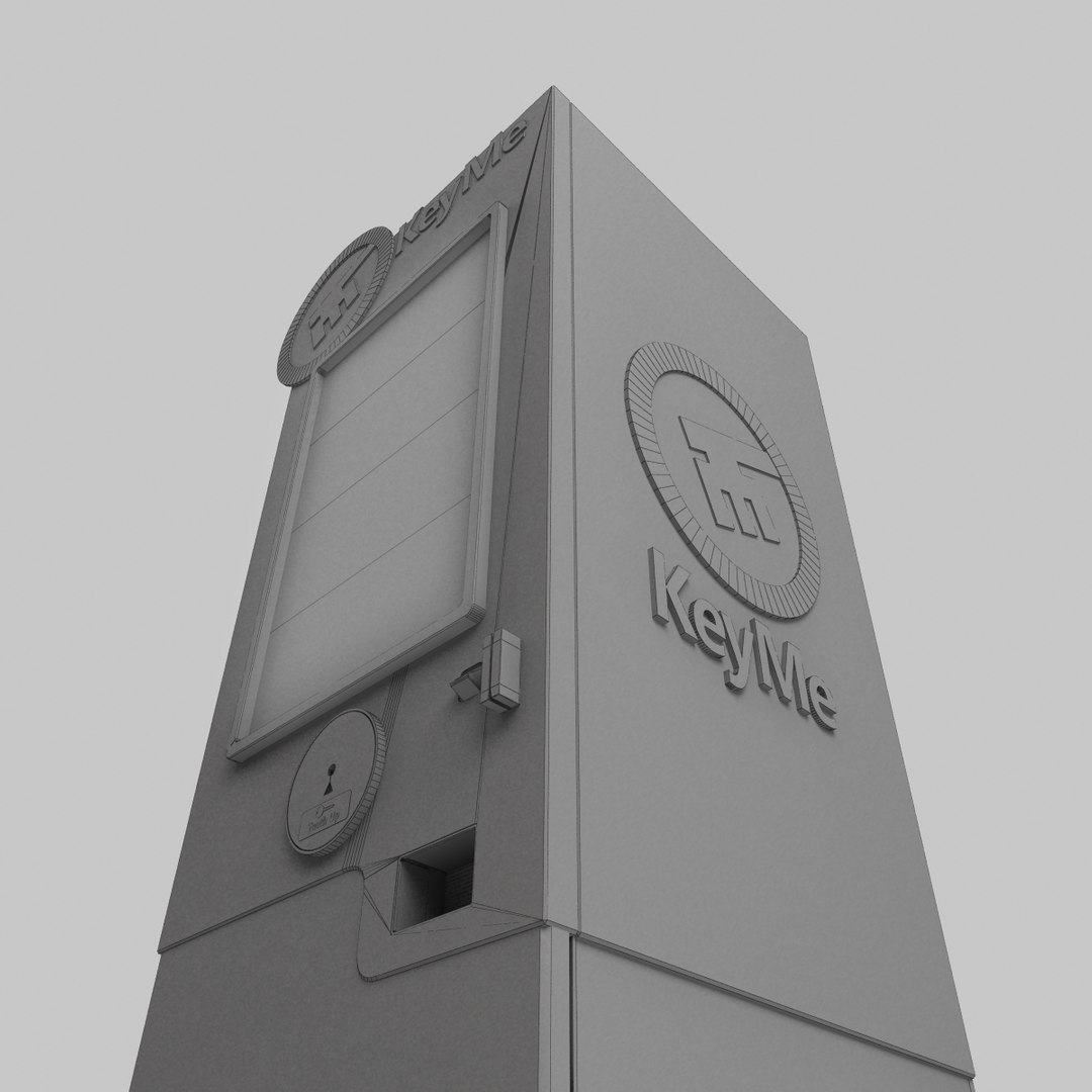 3d Model Keyme Kiosk