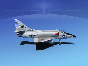 Douglas A-4D Skyhawk V06 USN