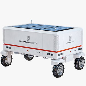 Farming Robot PixelFarming Robot One PBR