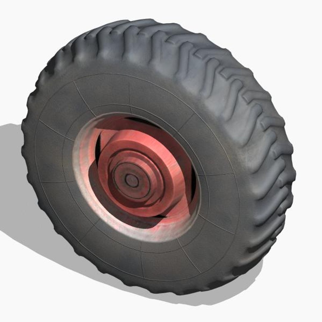 Tractor Wheel 3d Dxf