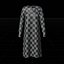 Sheath dress - 2 Different textures female dress