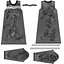 Sheath dress - 2 Different textures female dress