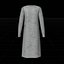 Sheath dress - 2 Different textures female dress