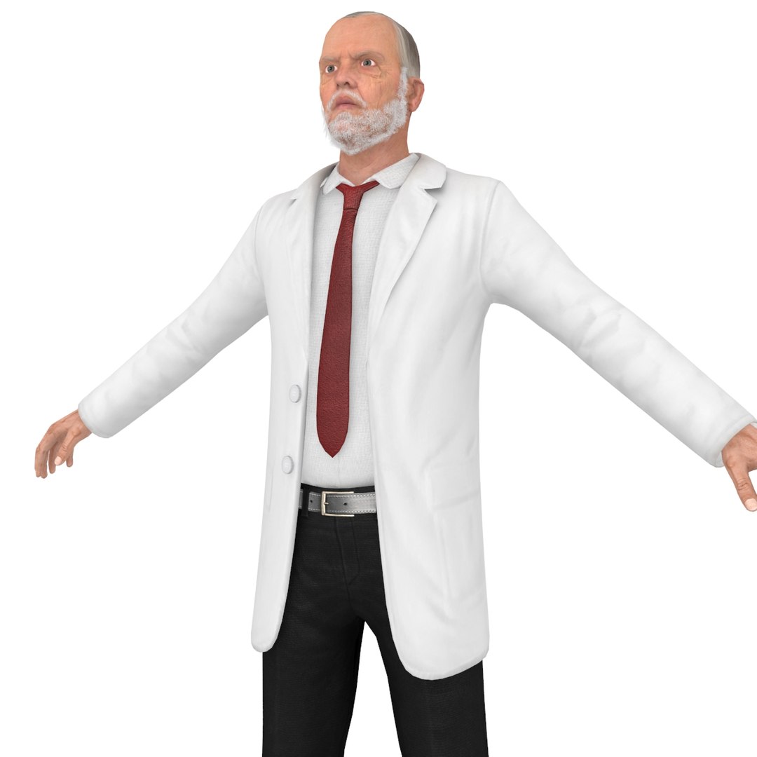 3D doctor psychiatrist - TurboSquid 1410301