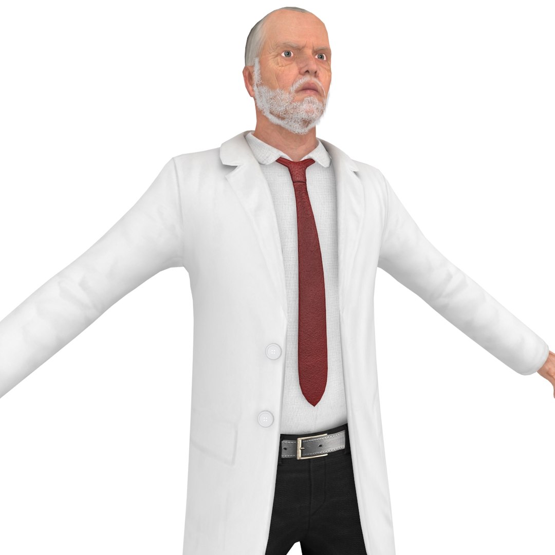 3D doctor psychiatrist - TurboSquid 1410301