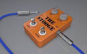 3d guitar pedal