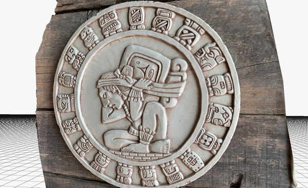 Mayan Zodiac Calendar model TurboSquid 1879213