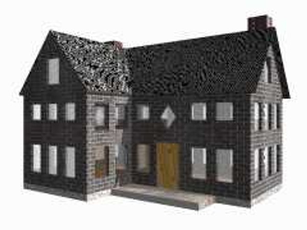 dxf house