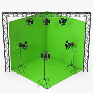3D Green Studio Set