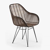Jasmine Armchair RendezVousDeco Natural Rattan