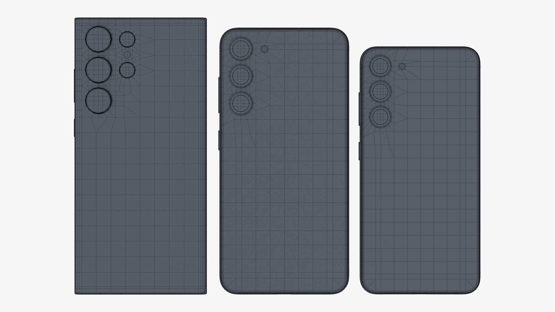 3D Samsung Galaxy S23 and S23 Plus and S23 Ultra model https://p.turbosquid.com/ts-thumb/VY/SMm538/5z/wire000/jpg/1674036792/1920x1080/fit_q87/6c3fa555d34c3a48f90b3f5a98c4c42c5ac9dd70/wire000.jpg