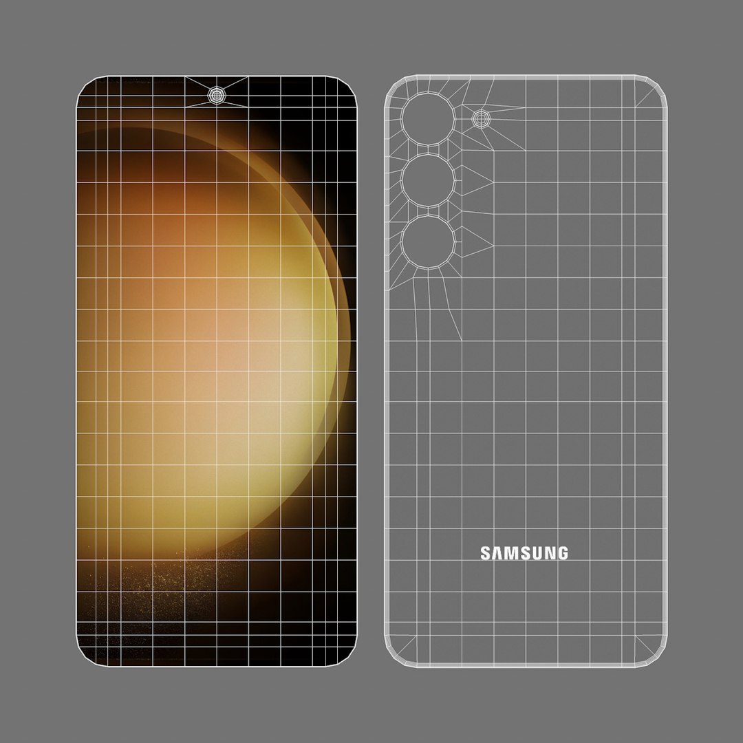 3D Samsung Galaxy S23 and S23 Plus and S23 Ultra model https://p.turbosquid.com/ts-thumb/VY/SMm538/Sb/uvwyellowww/jpg/1674036898/1920x1080/fit_q87/6bf17f0a476964b85f24353bac0d06350ce9afae/uvwyellowww.jpg