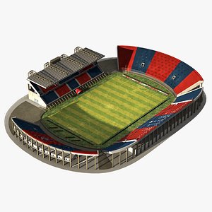 3d model of pedro bidegain stadium